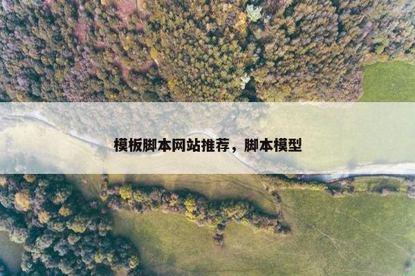 模板脚本网站推荐，脚本模型