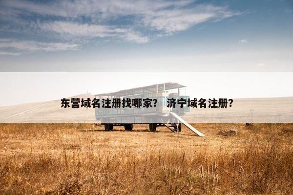 东营域名注册找哪家？ 济宁域名注册？