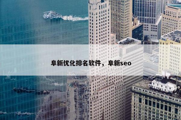 阜新优化排名软件，阜新seo
