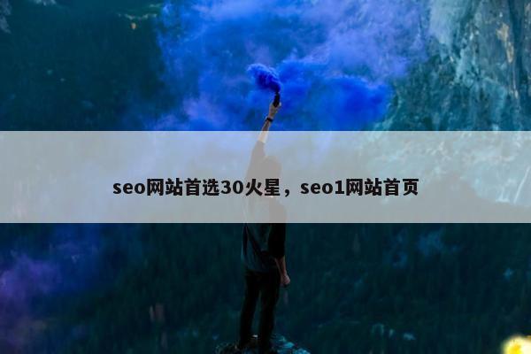 seo网站首选30火星，seo1网站首页