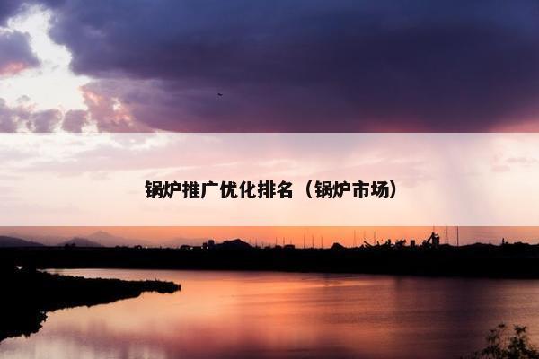 锅炉推广优化排名（锅炉市场）