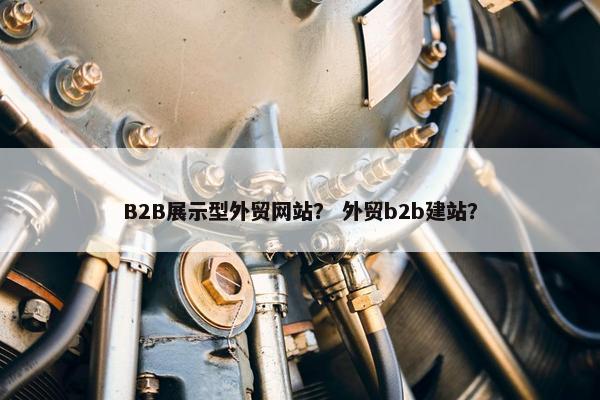 B2B展示型外贸网站？ 外贸b2b建站？