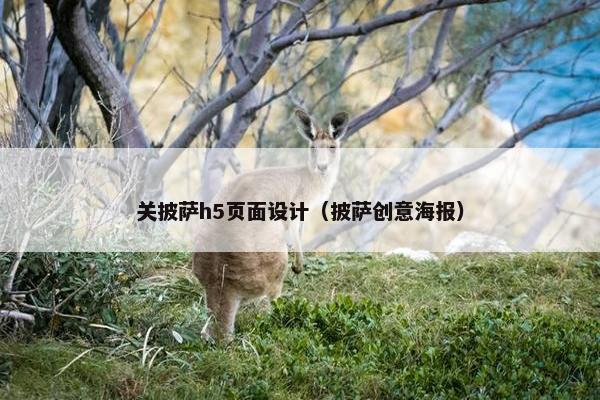 关披萨h5页面设计（披萨创意海报）