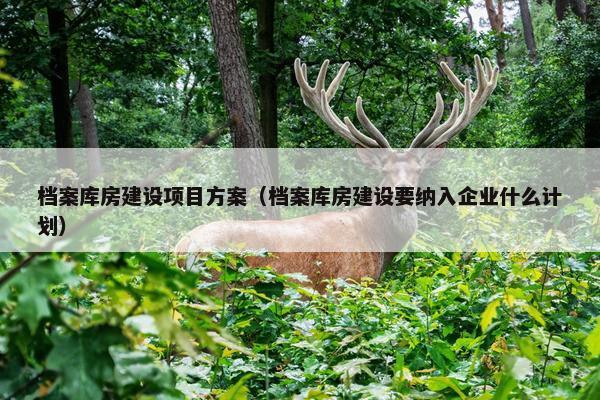 档案库房建设项目方案（档案库房建设要纳入企业什么计划）