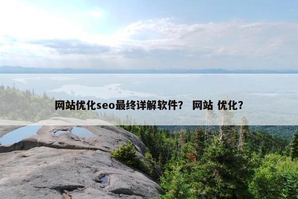 网站优化seo最终详解软件？ 网站 优化？