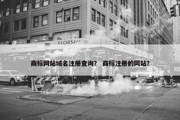 商标网站域名注册查询？ 商标注册的网站？
