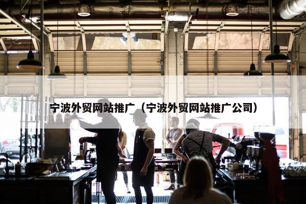 宁波外贸网站推广（宁波外贸网站推广公司）