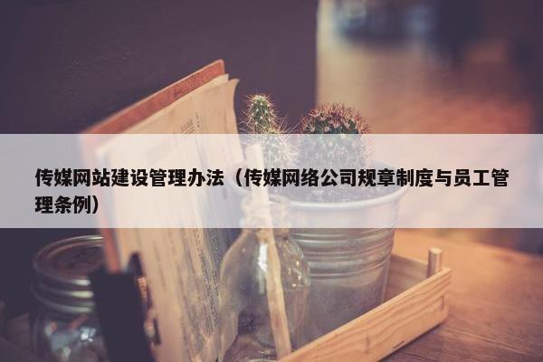 传媒网站建设管理办法（传媒网络公司规章制度与员工管理条例）