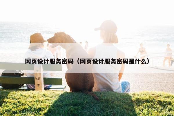 网页设计服务密码(网页设计服务密码是什么)