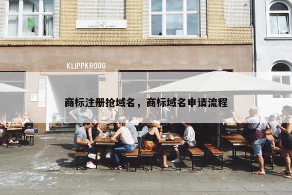商标注册抢域名，商标域名申请流程