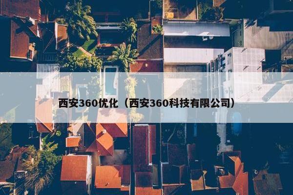 西安360优化（西安360科技有限公司）