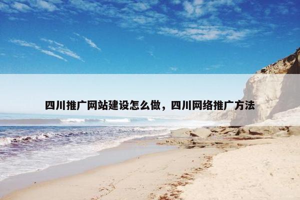 四川推广网站建设怎么做，四川网络推广方法