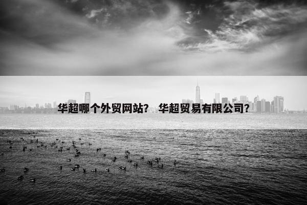 华超哪个外贸网站？ 华超贸易有限公司？