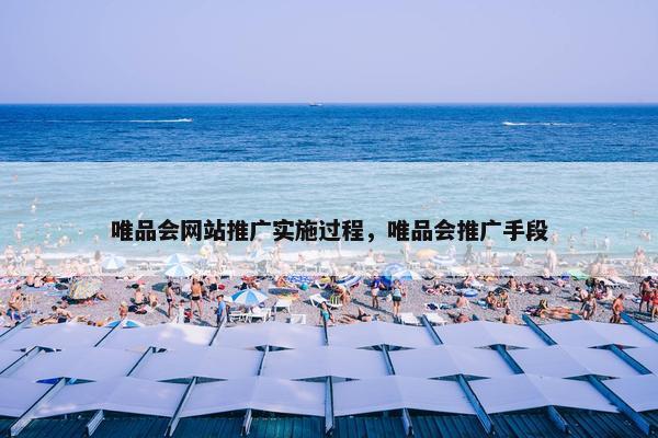 唯品会网站推广实施过程，唯品会推广手段