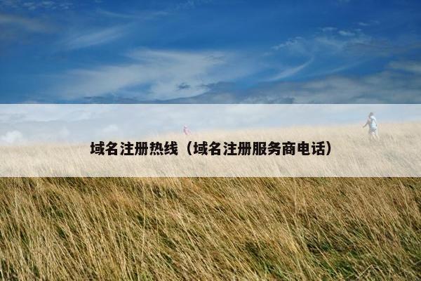 域名注册热线（域名注册服务商电话）