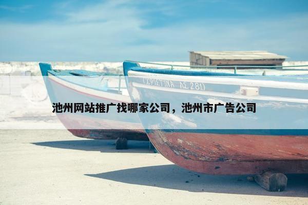 池州网站推广找哪家公司，池州市广告公司