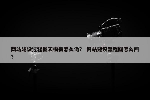 网站建设过程图表模板怎么做？ 网站建设流程图怎么画？