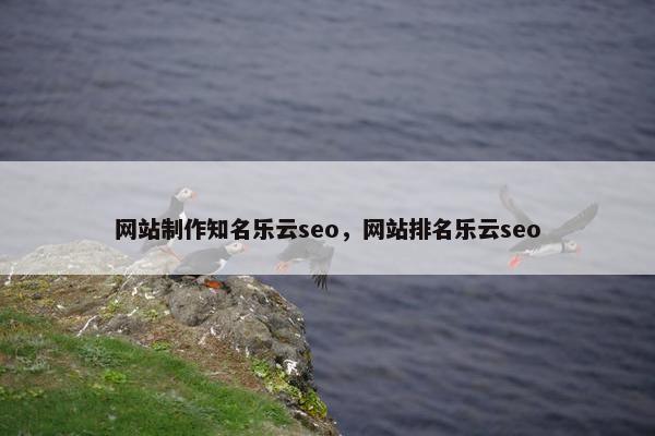 网站制作知名乐云seo，网站排名乐云seo