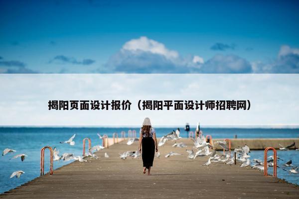 揭阳页面设计报价（揭阳平面设计师招聘网）