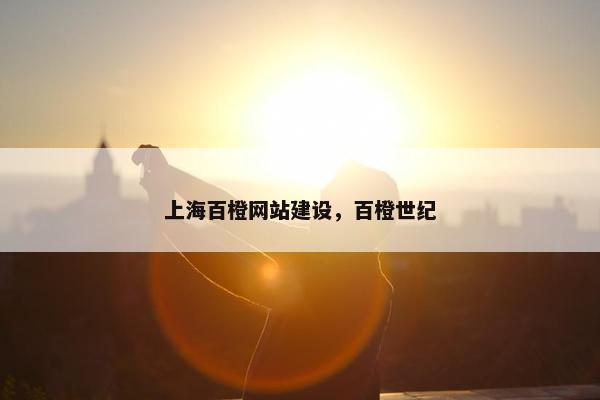 上海百橙网站建设，百橙世纪