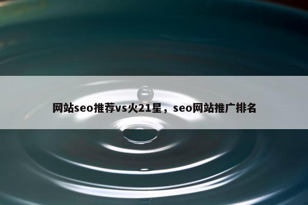 网站seo推荐vs火21星，seo网站推广排名