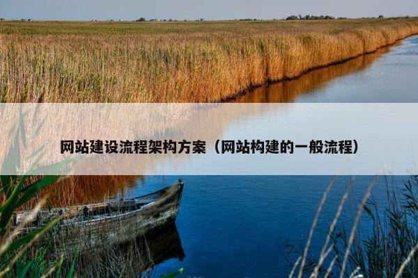 网站建设流程架构方案（网站构建的一般流程）