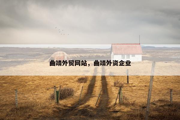 曲靖外贸网站，曲靖外资企业