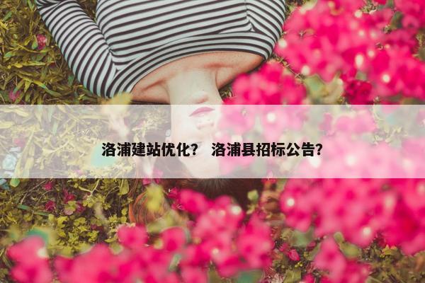洛浦建站优化? 洛浦县招标公告? 洛浦建站优化? 洛浦县招标公告?